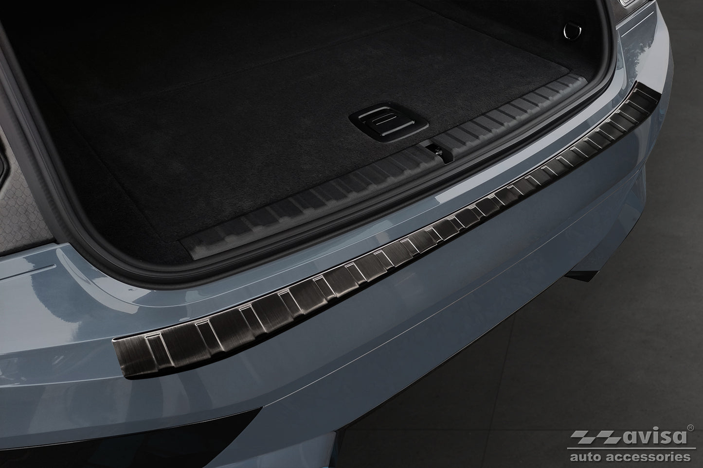 protector de parachoques trasero BMW iX negro