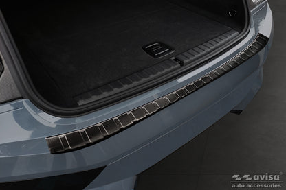protector de parachoques trasero BMW iX negro