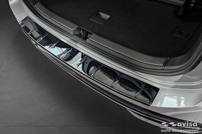 protector de parachoques trasero VW PASSAT B9 VARIANT negro espejo
