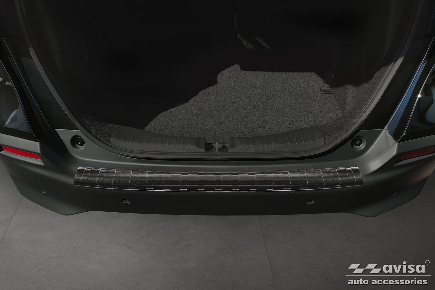 protector de parachoques trasero HONDA JAZZ CROSSTAR negro