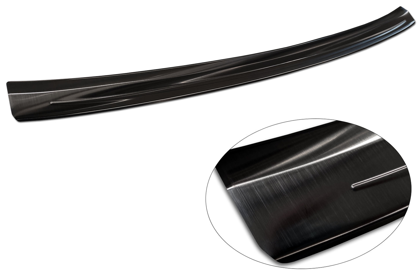 protector de parachoques trasero AUDI Q4 E-TRON negro