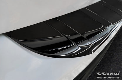 protector de parachoques trasero MERCEDES GLB (X247) crossover negro espejo