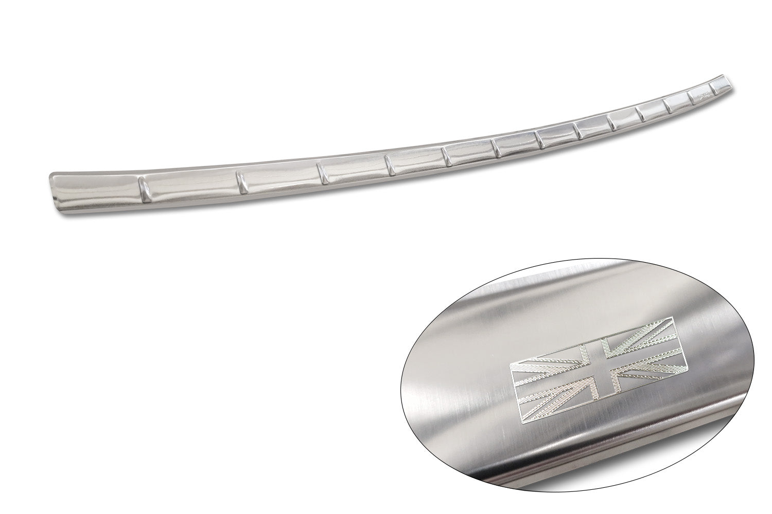 protector de parachoques trasero MG 4 hatchback plata