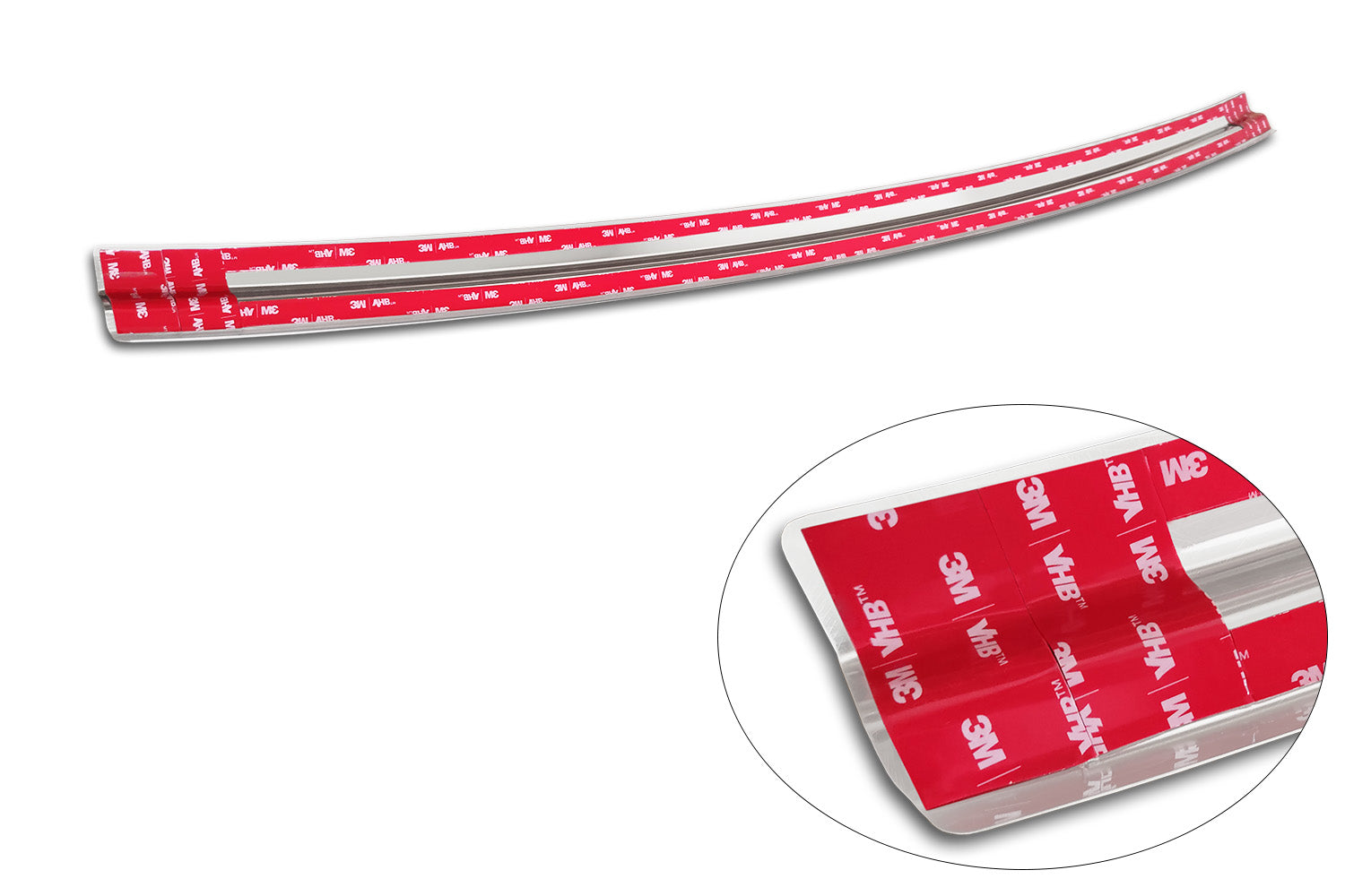 protector de parachoques trasero MERCEDES EQC (N293) plata