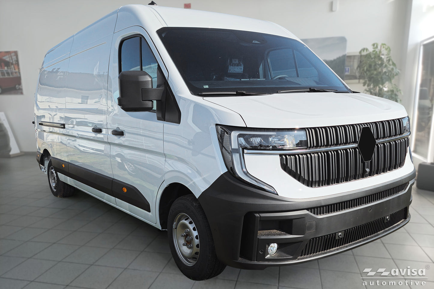 protector de parachoques trasero RENAULT MASTER 2024+