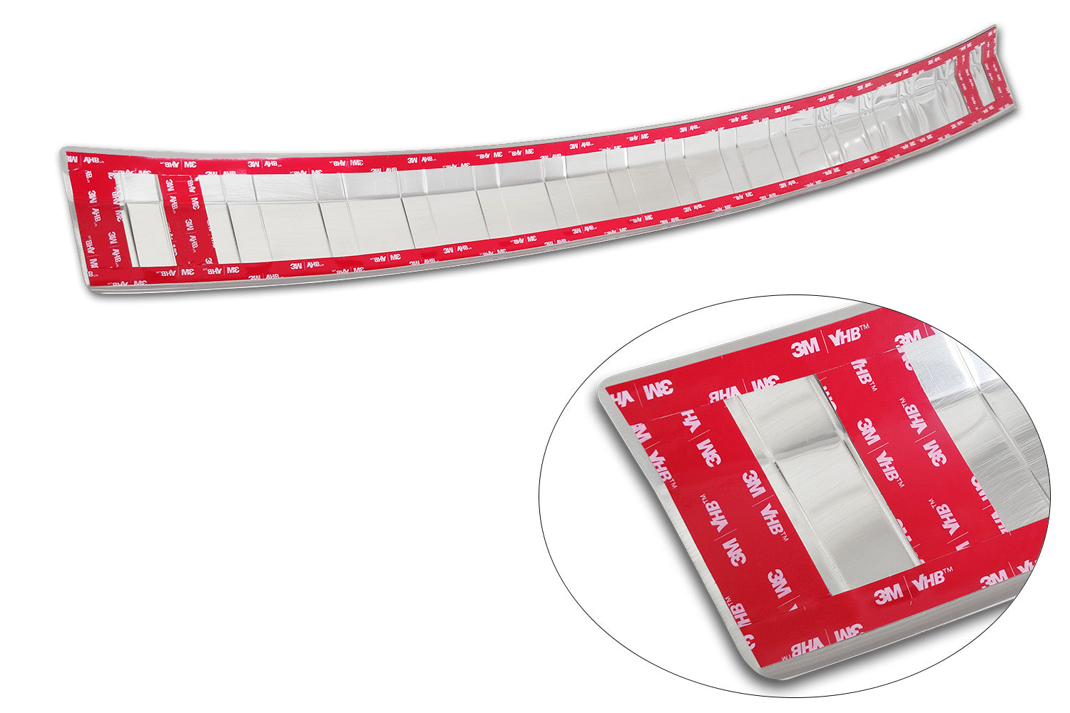 protector de parachoques trasero SKODA OCTAVIA SCOUT plata