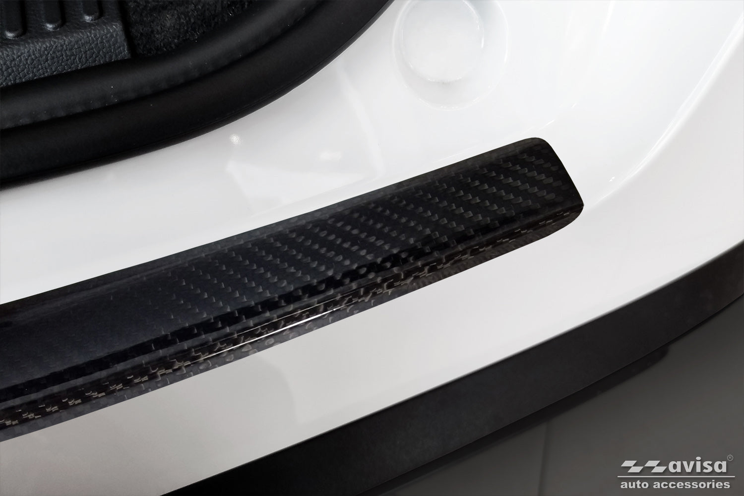 protector de parachoques trasero MG 4 hatchback negro