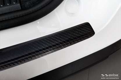 protector de parachoques trasero MG 4 hatchback negro