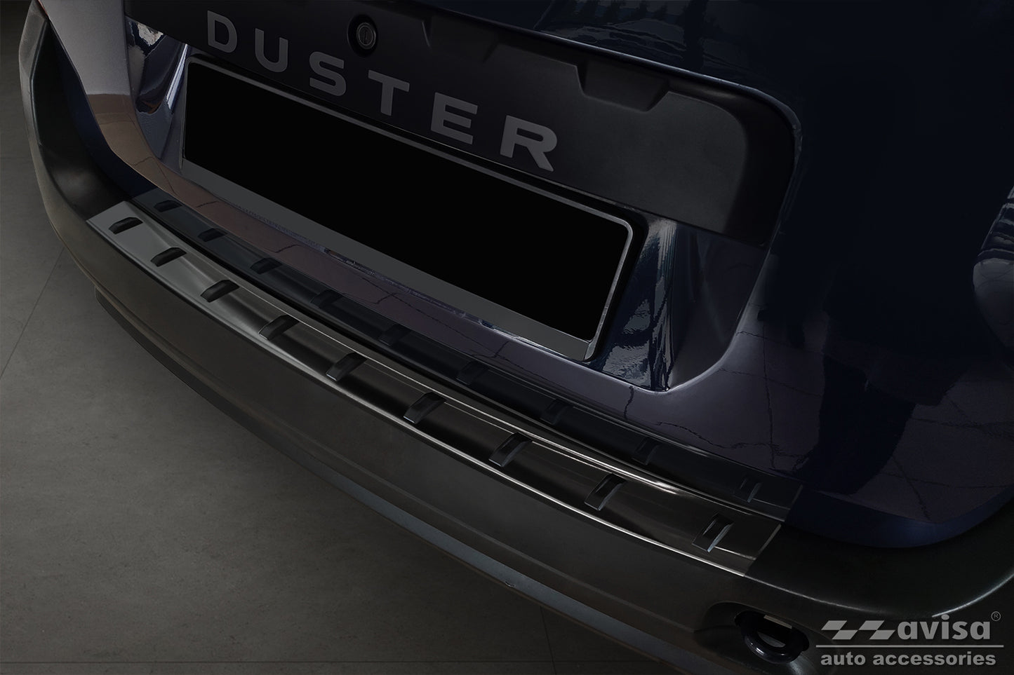 protector de parachoques trasero NEW DACIA DUSTER negro