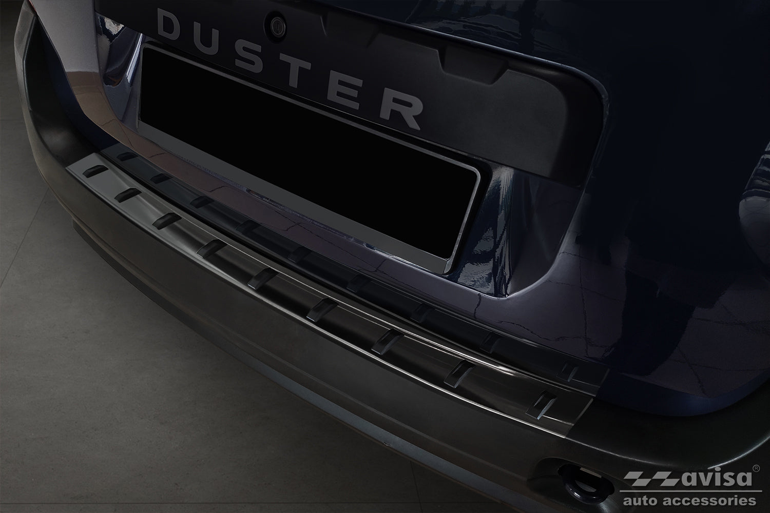 protector de parachoques trasero NEW DACIA DUSTER negro