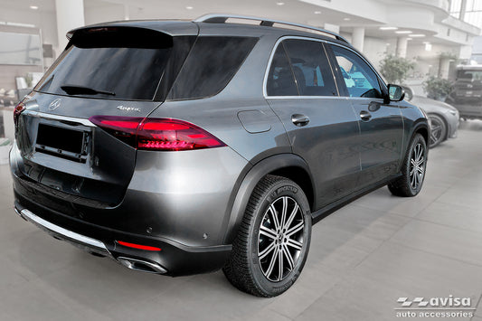 protector de parachoques trasero MERCEDES GLE W167 negro