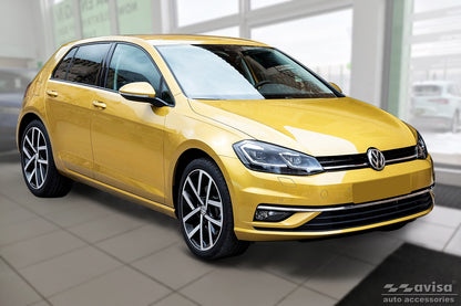 protector de parachoques trasero VW GOLF plata
