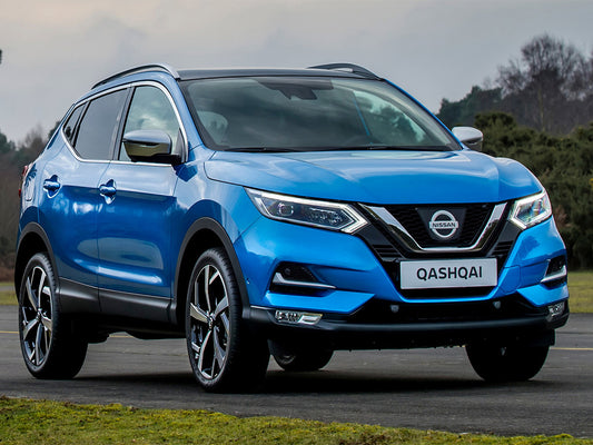 protector de parachoques trasero NISSAN QASHQAI crossover negro 2017-21