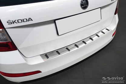 protector de parachoques trasero SKODA OCTAVIA combi plata