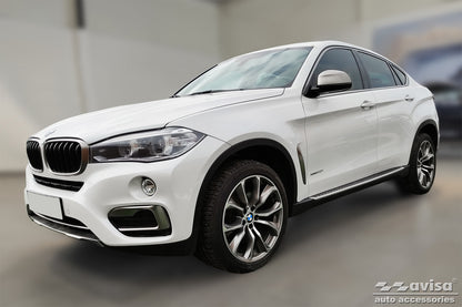 protector de parachoques trasero BMW X6 F16 negro