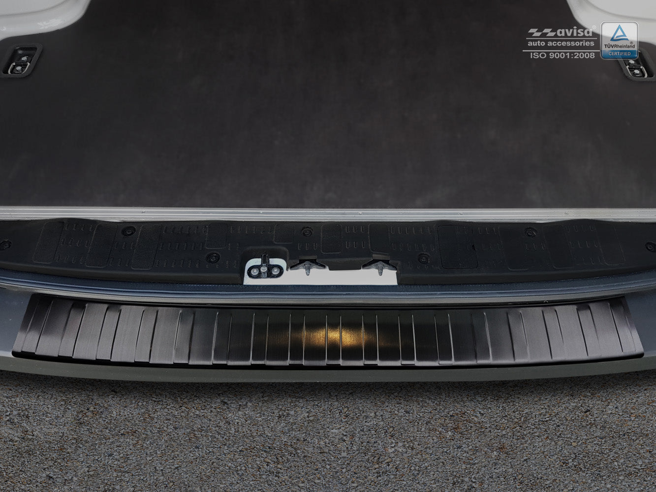 protector de parachoques trasero VW CRAFTER negro