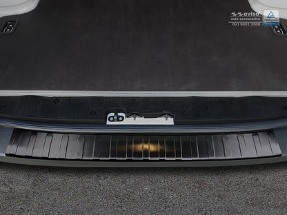 protector de parachoques trasero VW CRAFTER negro