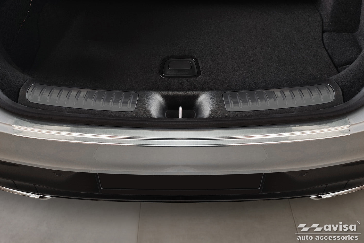 protector de parachoques trasero MERCEDES GLC (C254) plata