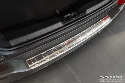 protector de parachoques trasero JEEP AVENGER EV plata