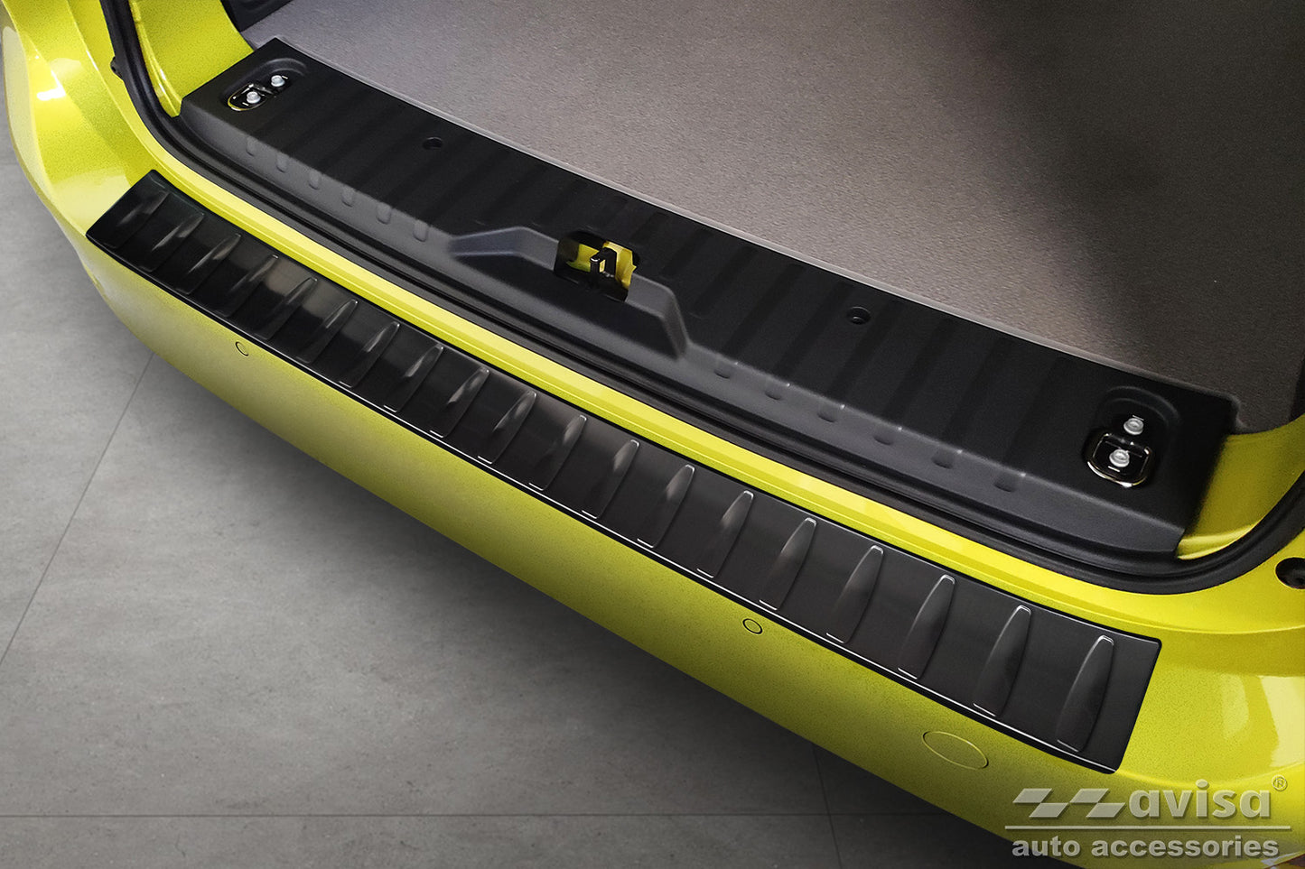 protector de parachoques trasero VW ID BUZZ negro