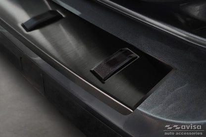 protector de parachoques trasero VW CADDY CARGO negro 2020+