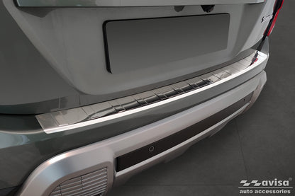 protector de parachoques trasero SSANGYONG TORRES plata