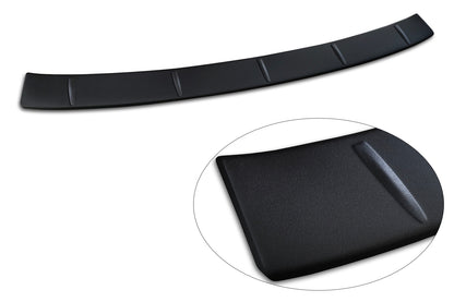 protector de parachoques trasero BMW 5 Touring negro mate