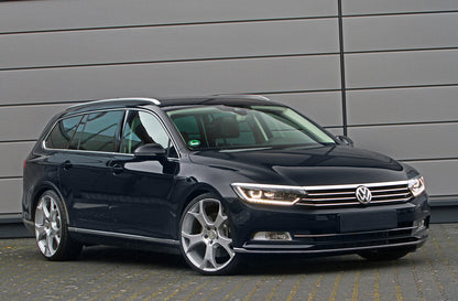 protector de parachoques trasero VW PASSAT B8 variant negro
