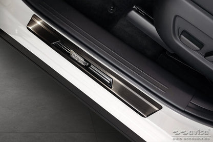 Protector umbral de puertas MAZDA CX-60 negro/ negro espejo inserto
