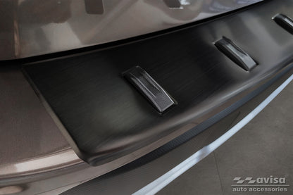 protector de parachoques trasero SUBARU FORESTER suv negro