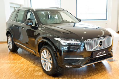 protector de parachoques trasero VOLVO XC90 negro