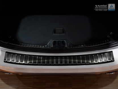 protector de parachoques trasero VOLVO V60 CROSS COUNTRY negro 2015+