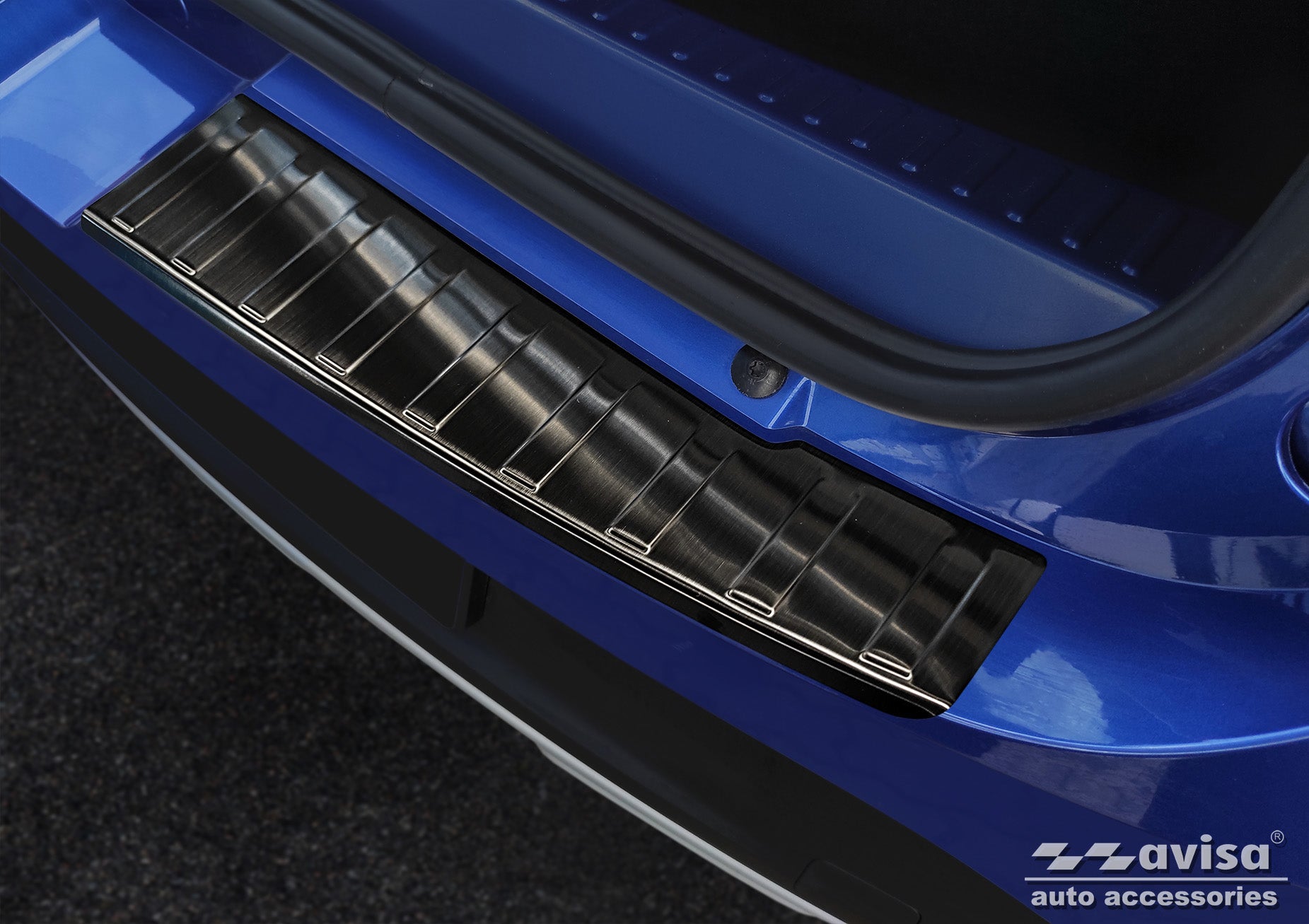 protector de parachoques trasero DACIA SANDERO hatchback negro