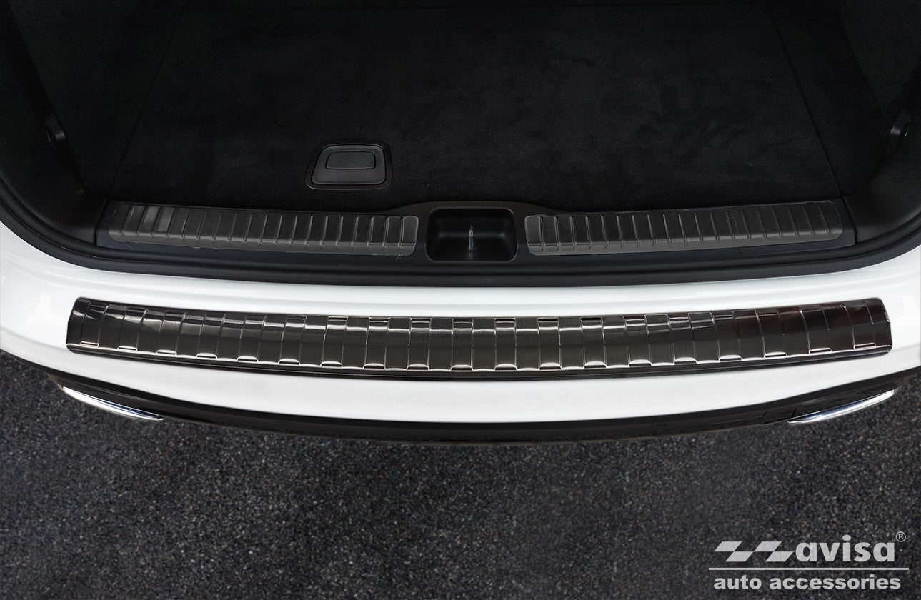 protector de parachoques trasero MERCEDES GLS (X167) negro