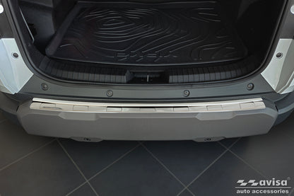 protector de parachoques trasero DACIA DUSTER plata satinado