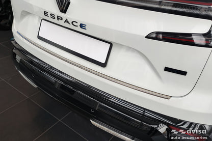 protector de parachoques trasero RENAULT ESPACE E-TECH plata satinado