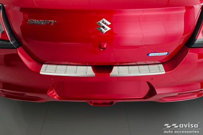 protector de parachoques trasero SUZUKI SWIFT hatchback plata