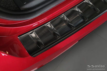 protector de parachoques trasero SEAT IBIZA negro