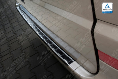 protector de parachoques trasero MERCEDES W639 TO negro