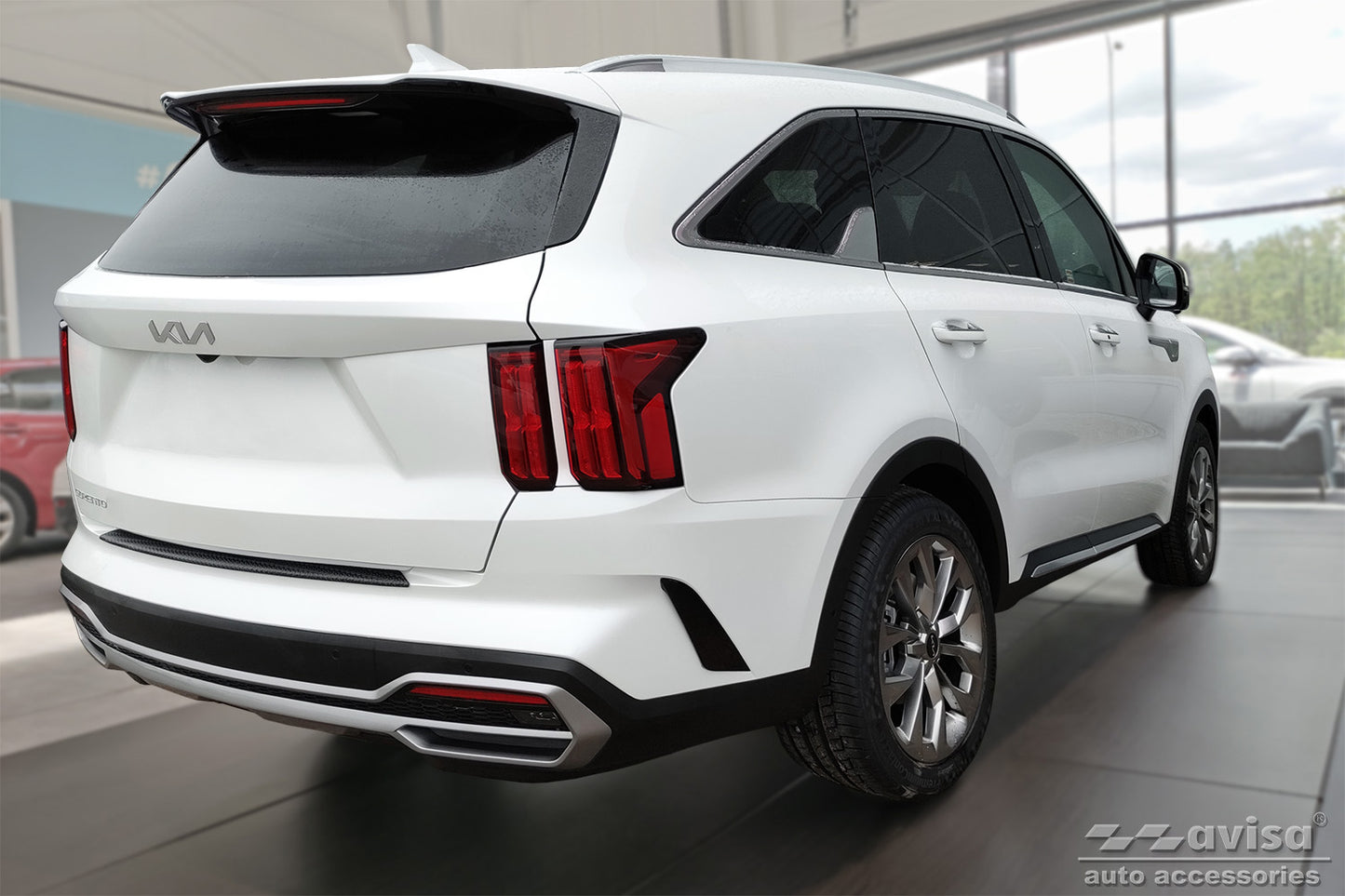 protector de parachoques trasero KIA SORENTO suv