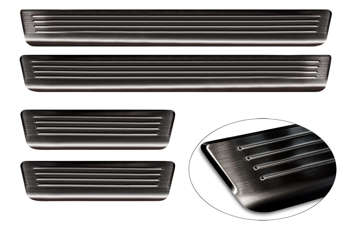 Protector umbral de puertas en relieve VOLVO EX 30 negro