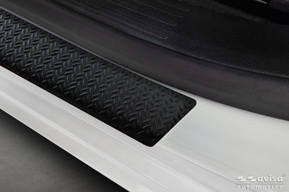 Protector umbral de puertas patrón grano TOYOTA PROACE CITY VERSO negro mate
