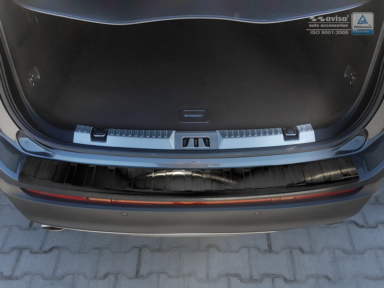protector de parachoques trasero FORD EDGE negro 2014-2018