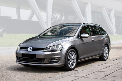 protector de parachoques trasero VW GOLF Variant negro acero