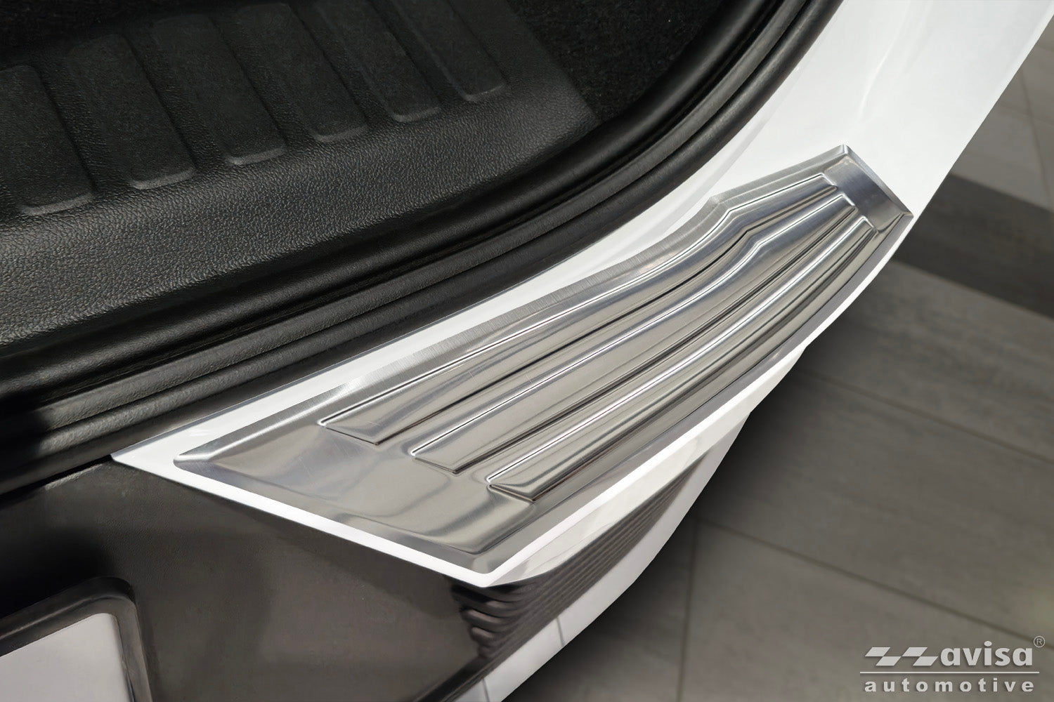 protector de parachoques trasero FORD EXPLORER E plata