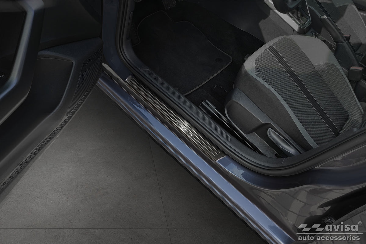 Protector umbral de puertas "Special Edition" VW POLO HATCHBACK negro