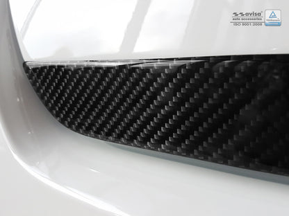 Correa decorativa para el portón trasero NISSAN MICRA negro
