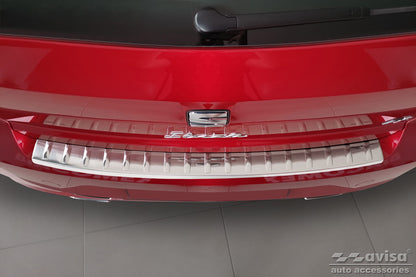 protector de parachoques trasero SEAT IBIZA plata