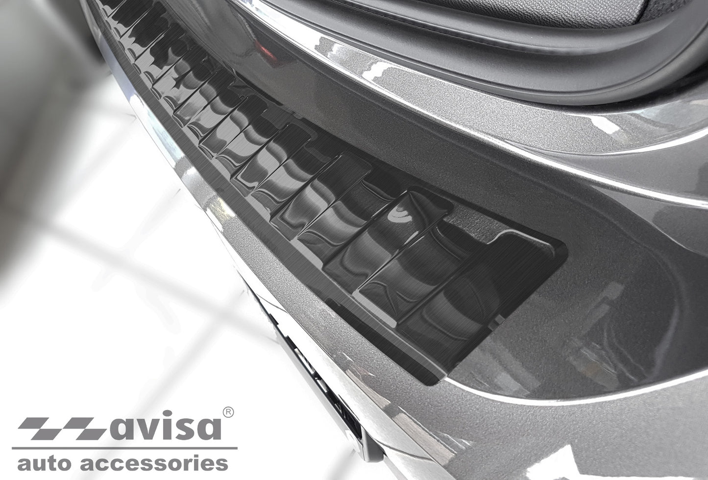 protector de parachoques trasero OPEL CORSA Corsa-e Edition negro
