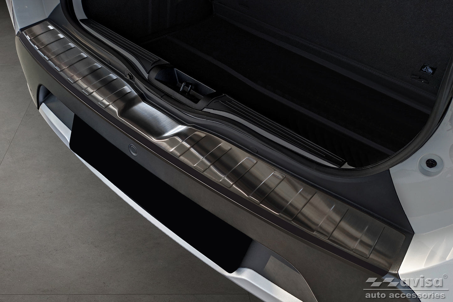 protector de parachoques trasero DACIA SPRING hatchback negro